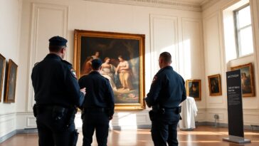operazione della polizia rivela furto darte in un museo 1767971080