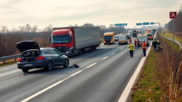 schwerer verkehrsunfall auf der autobahn a4 fuhrt zu zahlreichen verletzten 1768226670